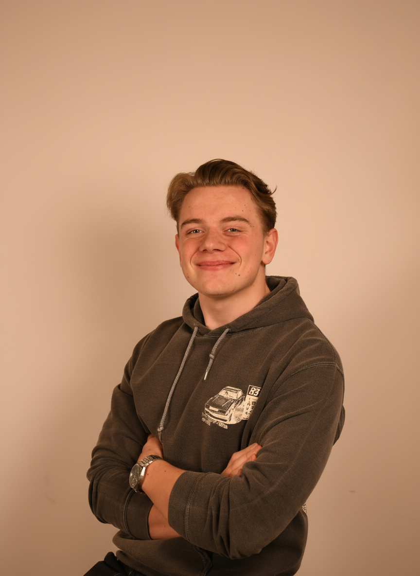 Porträttfoto av Jona Harju, VD & medgrundare på Archipelago